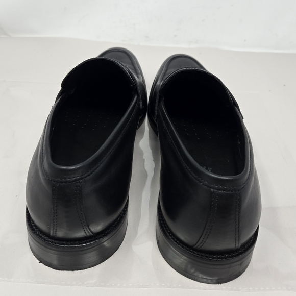 Marc Joseph Gold Mens 11.5 Penny Loafers Black Leather Slip On Office Career main image 13